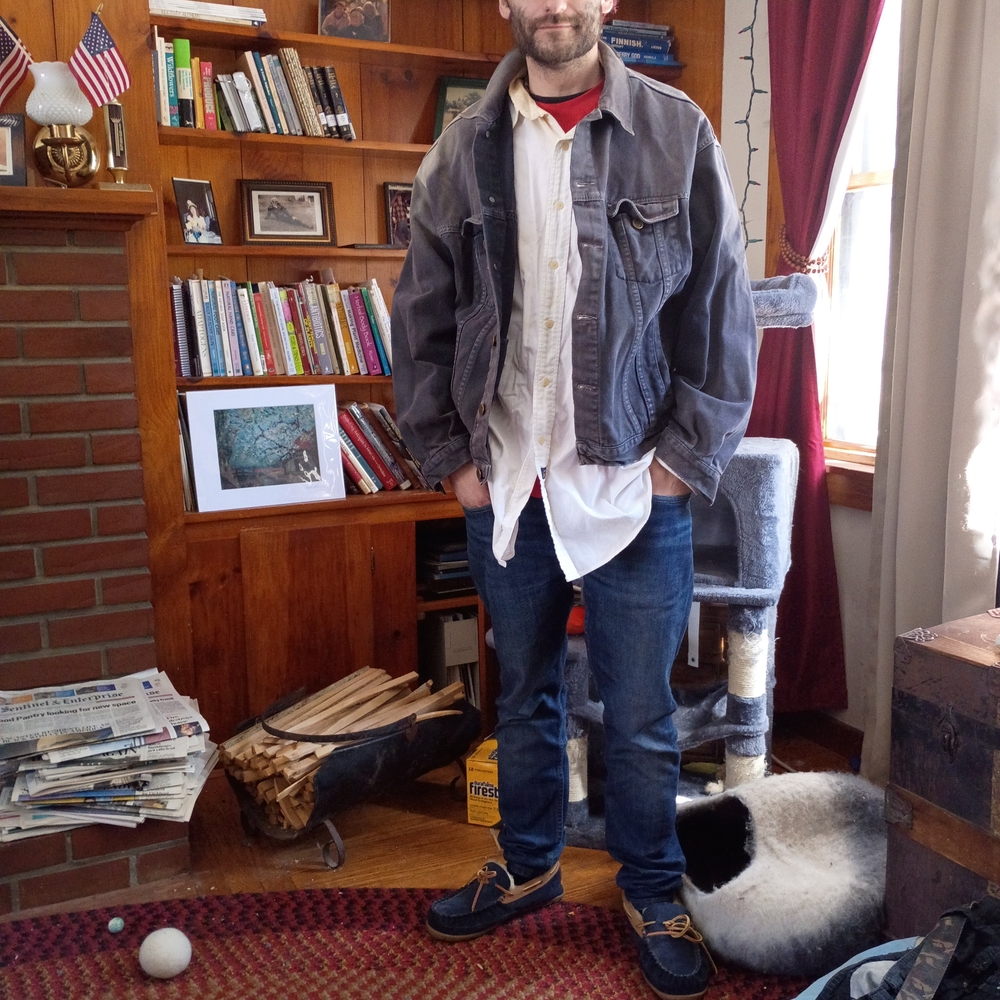 Source Unknown Gray Lightweight Jacket